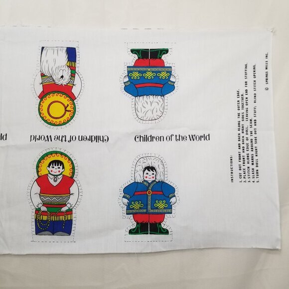 Springs Mills Cut n Sew Children of the World - Picture 3 of 4